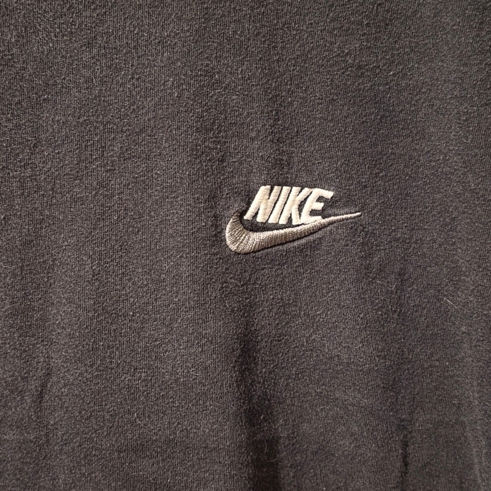 Nike Mens Embroidered Futura Logo Short Sleeve T-Shirt Black AR5004-010 Large - Picture 3 of 7
